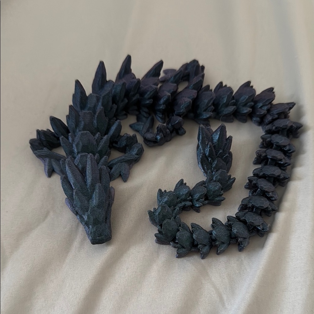 3D printed articulated dragon